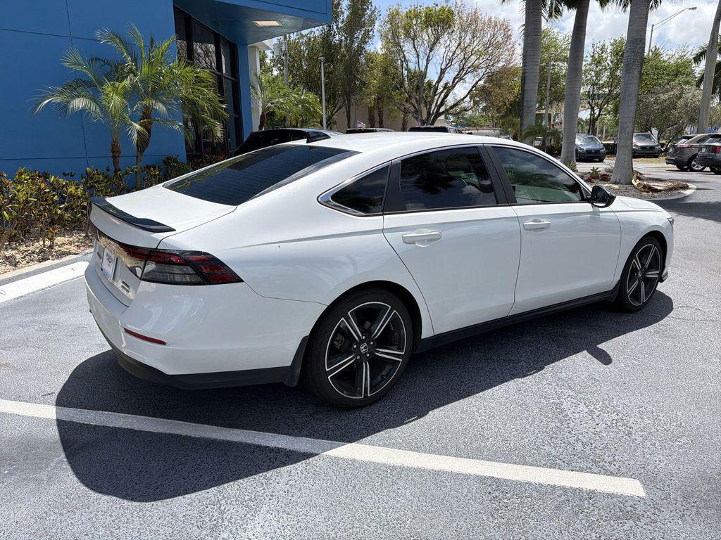 used 2024 Honda Accord Hybrid car, priced at $26,352