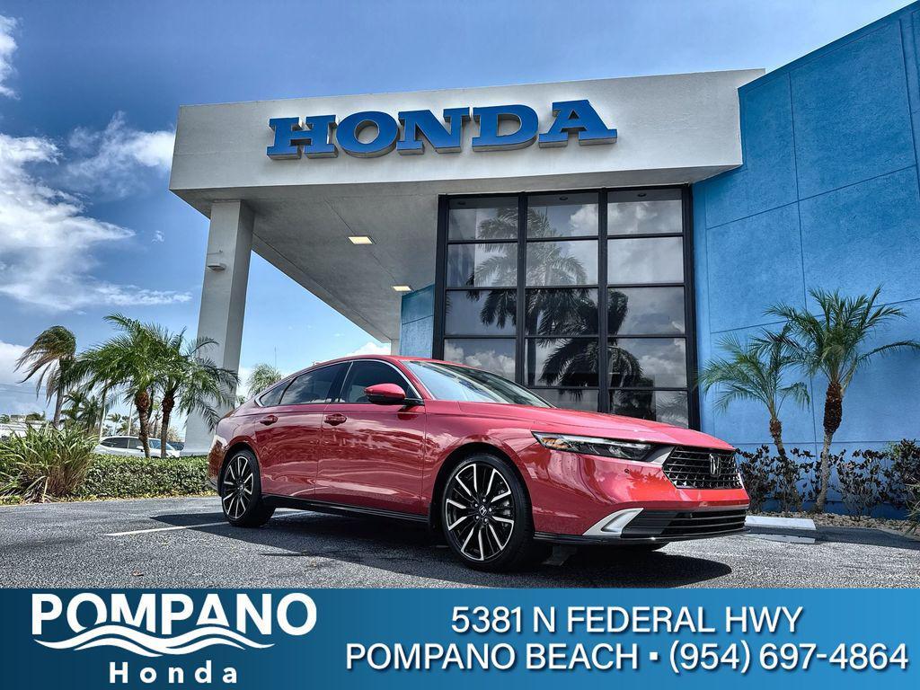 used 2024 Honda Accord Hybrid car, priced at $32,907