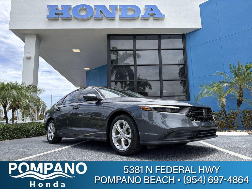 used 2023 Honda Accord car, priced at $27,013