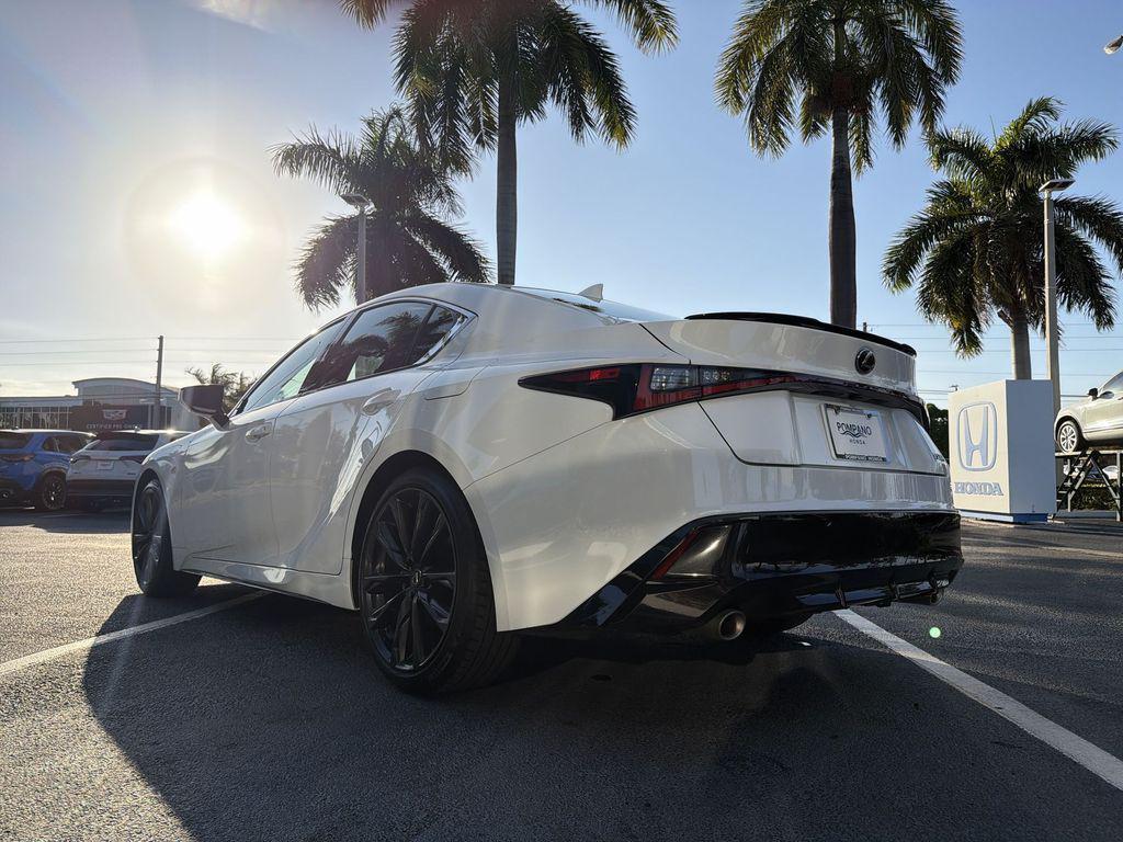 used 2025 Lexus IS 350 car, priced at $43,891