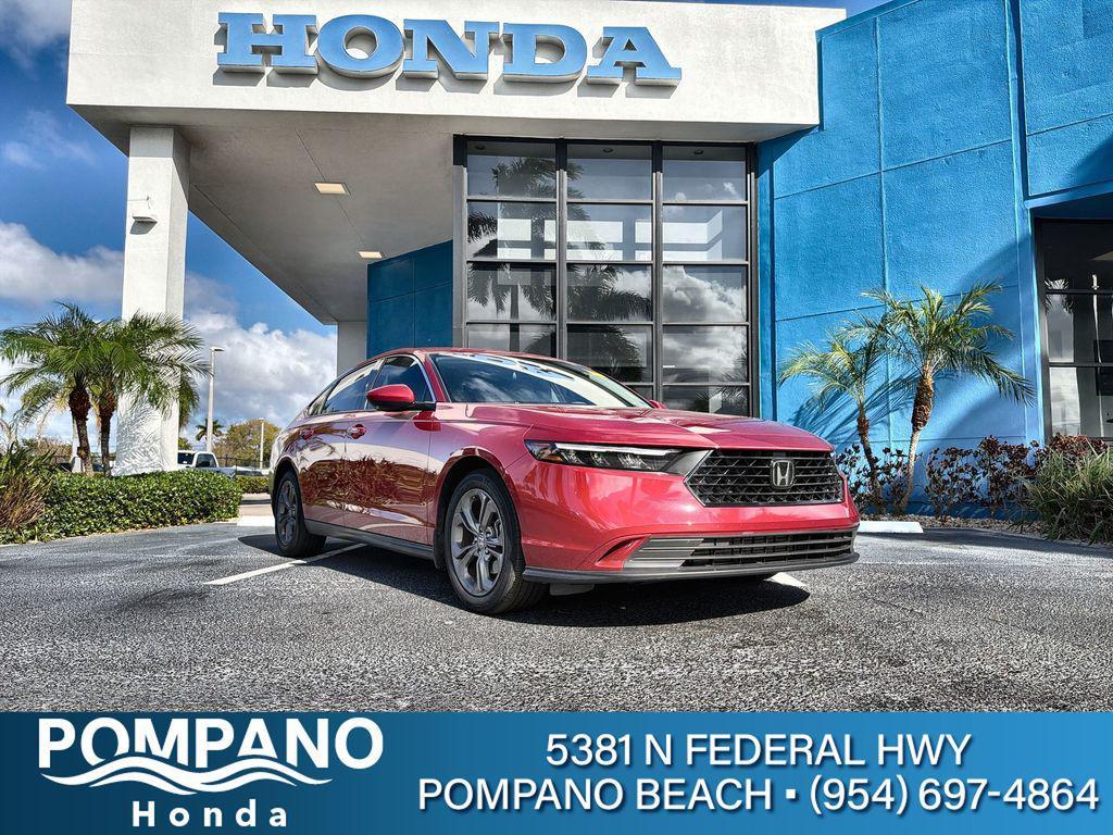 used 2024 Honda Accord car, priced at $25,355
