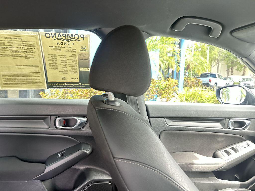 used 2025 Honda Civic car, priced at $27,217