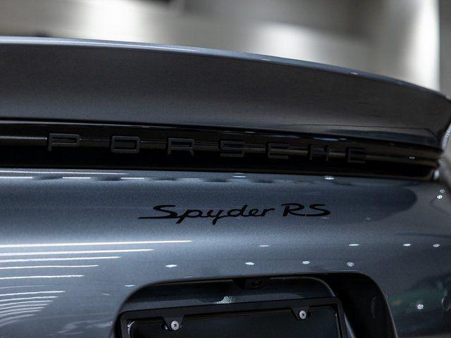 used 2024 Porsche 718 Spyder car, priced at $189,990