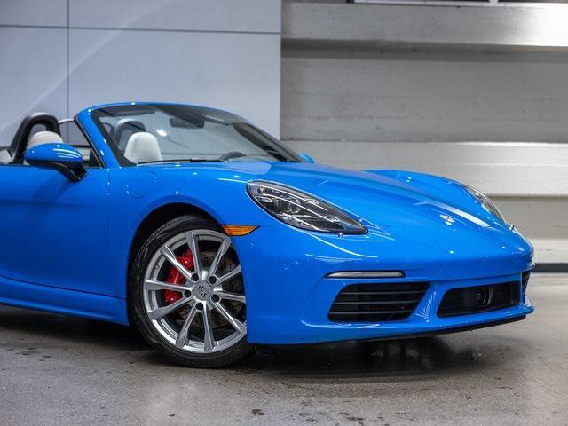 used 2025 Porsche 718 Boxster car, priced at $104,598