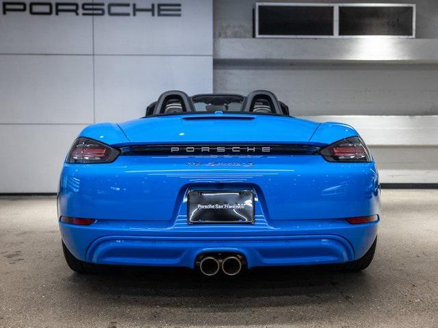 used 2025 Porsche 718 Boxster car, priced at $104,598