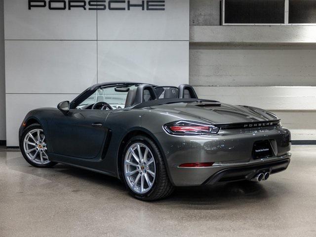 used 2025 Porsche 718 Boxster car, priced at $85,990