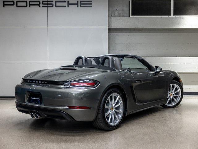used 2025 Porsche 718 Boxster car, priced at $85,990