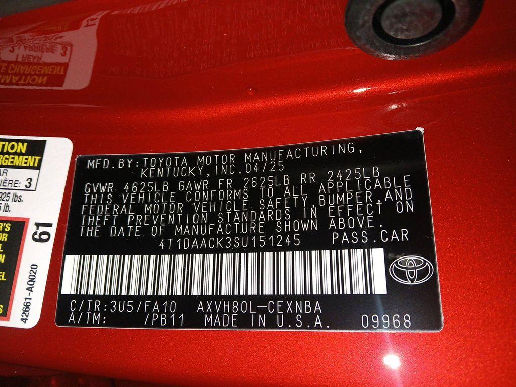 used 2025 Toyota Camry car, priced at $28,599