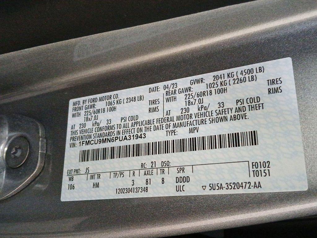 used 2023 Ford Escape car, priced at $20,900