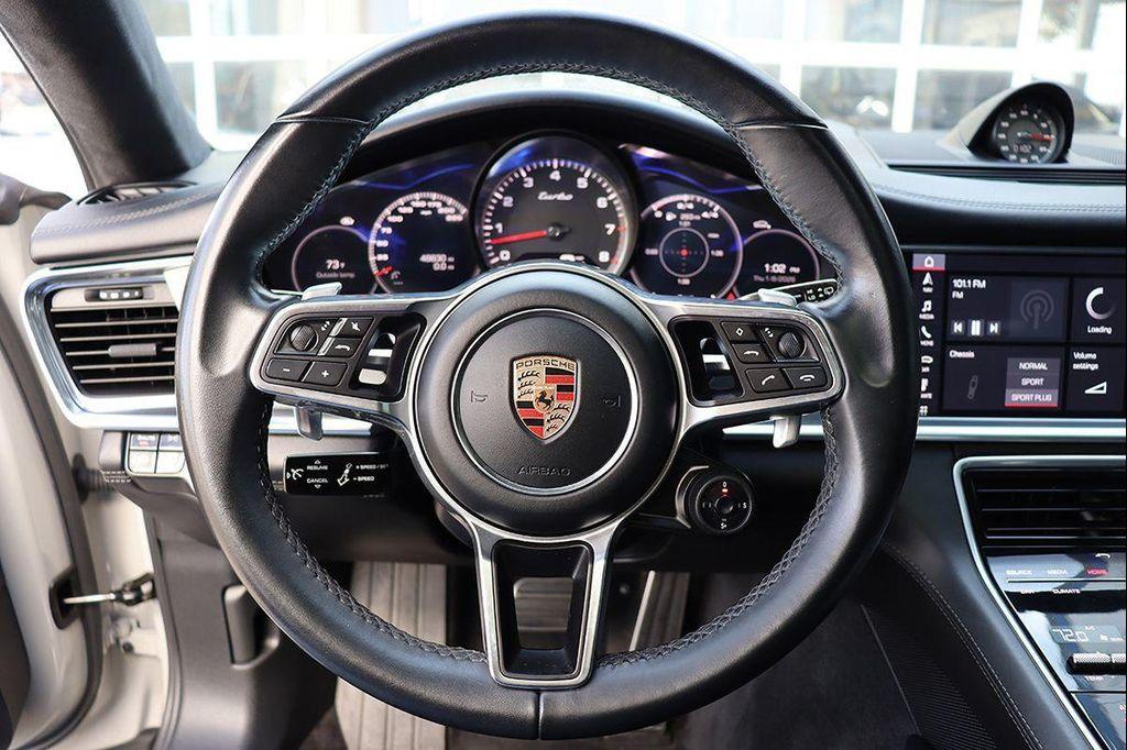 used 2018 Porsche Panamera car, priced at $69,998