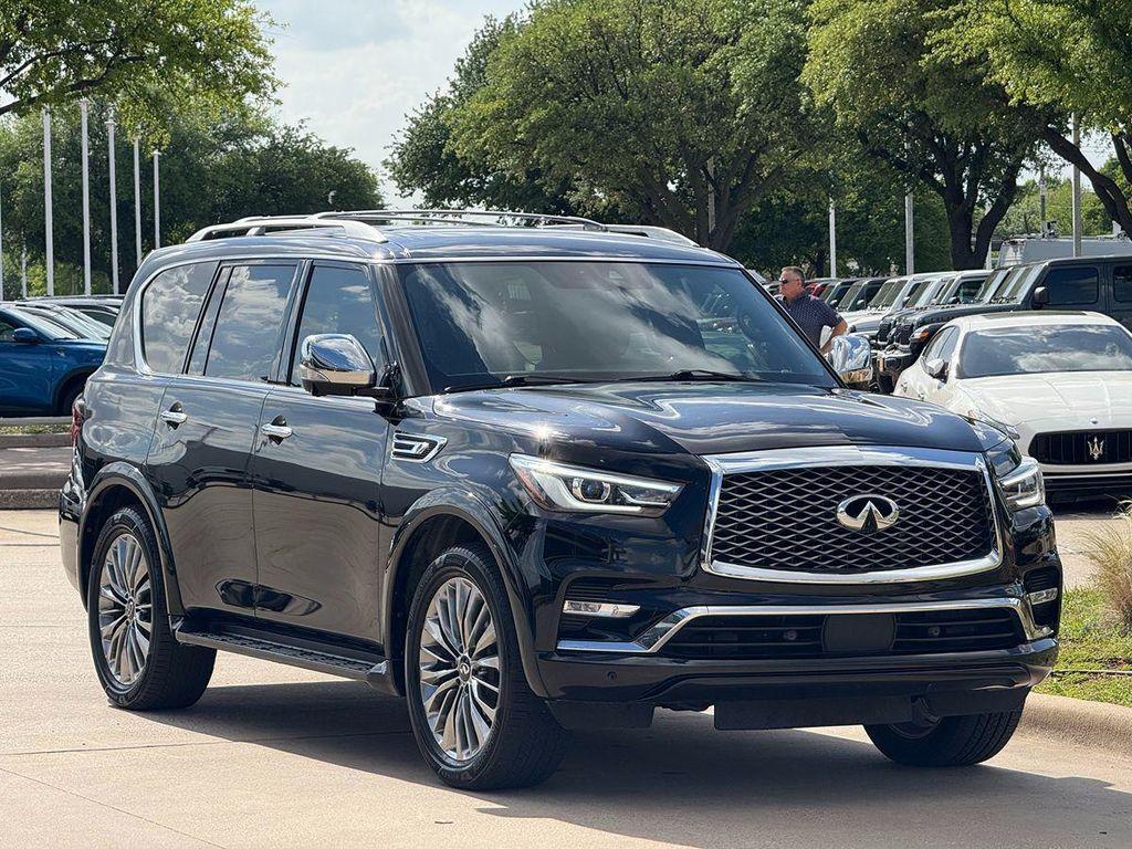 used 2021 INFINITI QX80 car, priced at $31,818