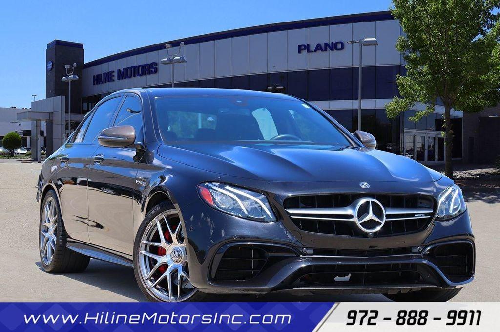 used 2018 Mercedes-Benz AMG E 63 car, priced at $54,998