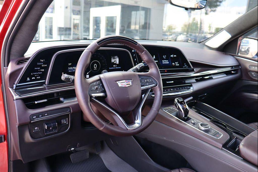 used 2021 Cadillac Escalade ESV car, priced at $62,635