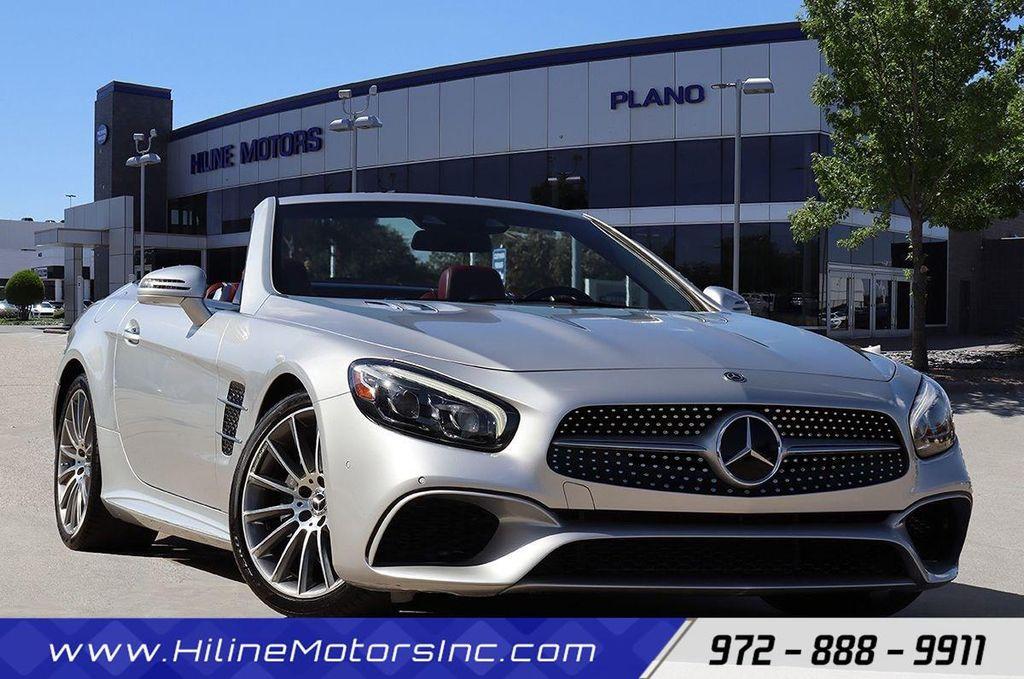 used 2018 Mercedes-Benz SL 450 car, priced at $39,998