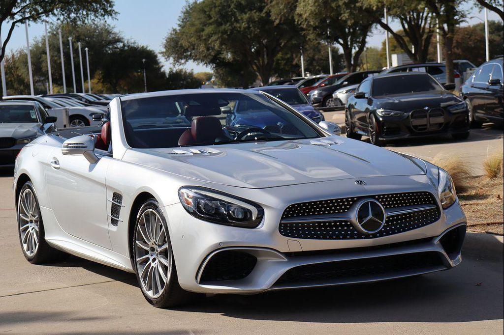 used 2018 Mercedes-Benz SL 450 car, priced at $39,998