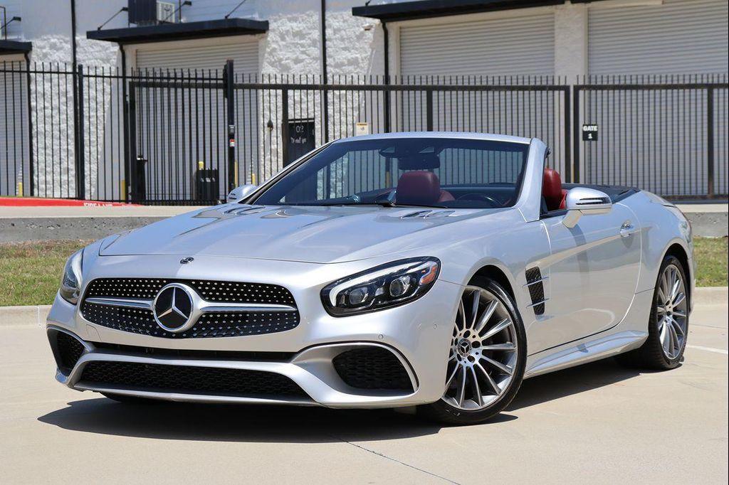 used 2018 Mercedes-Benz SL 450 car, priced at $43,500
