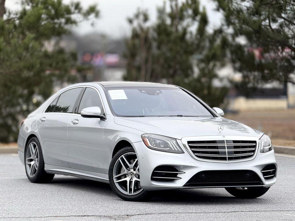 used 2018 Mercedes-Benz S-Class car, priced at $29,589