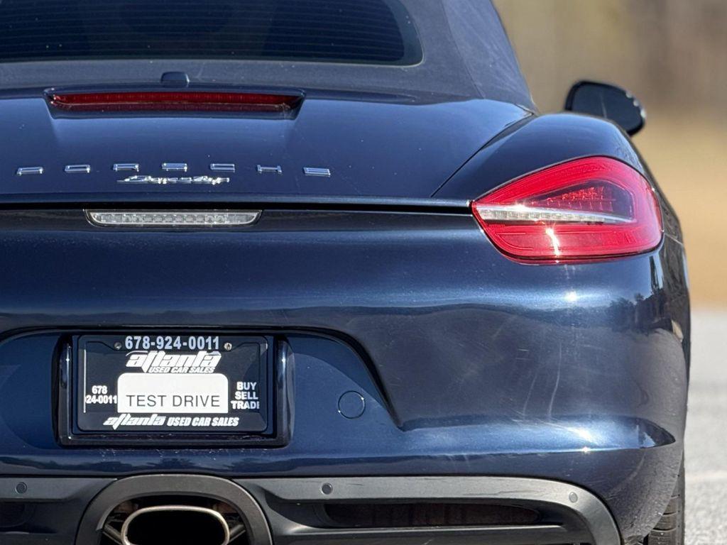 used 2015 Porsche Boxster car, priced at $35,999