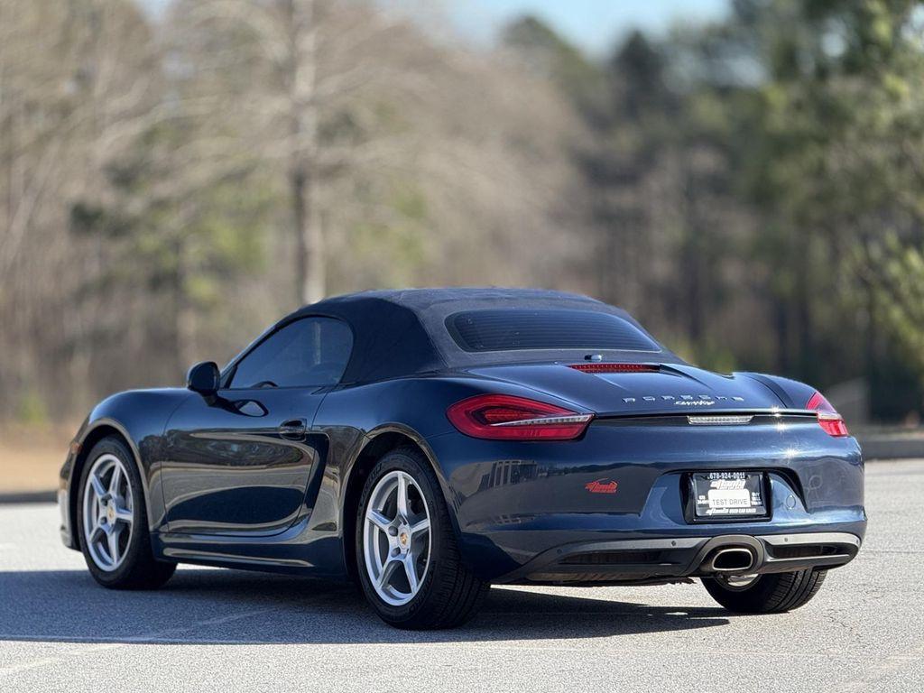 used 2015 Porsche Boxster car, priced at $35,999