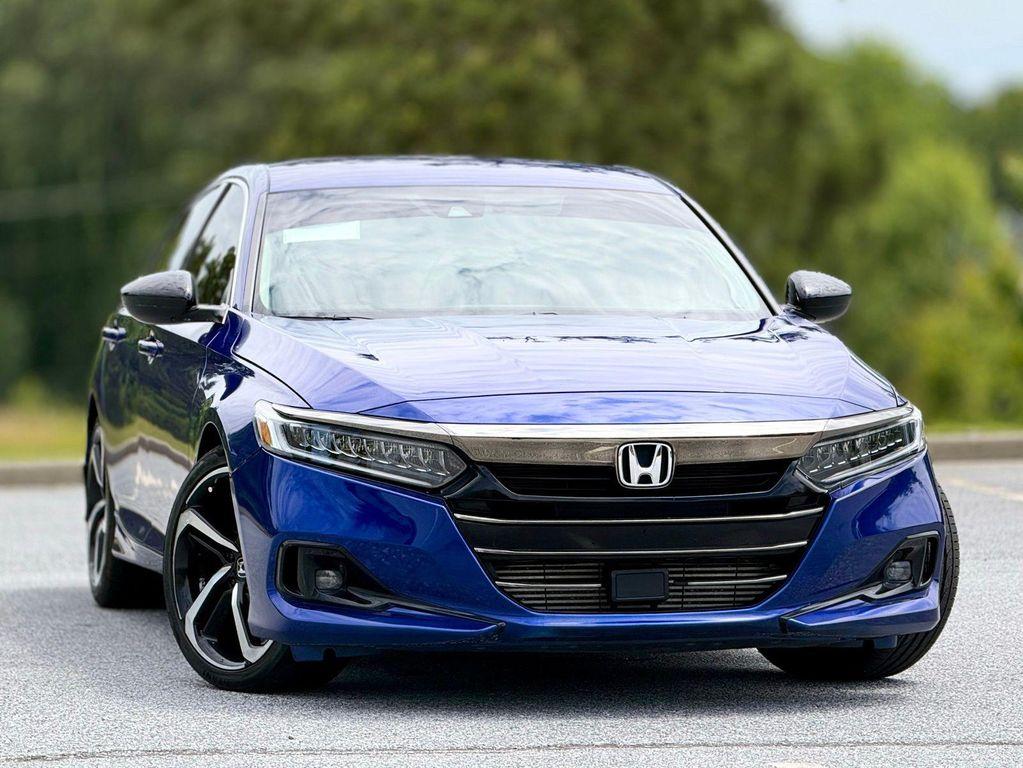 used 2021 Honda Accord car, priced at $23,489