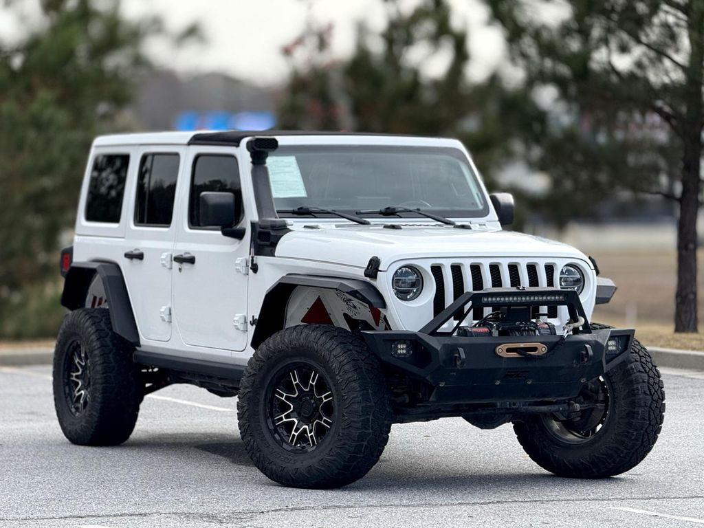 used 2022 Jeep Wrangler Unlimited car, priced at $30,289
