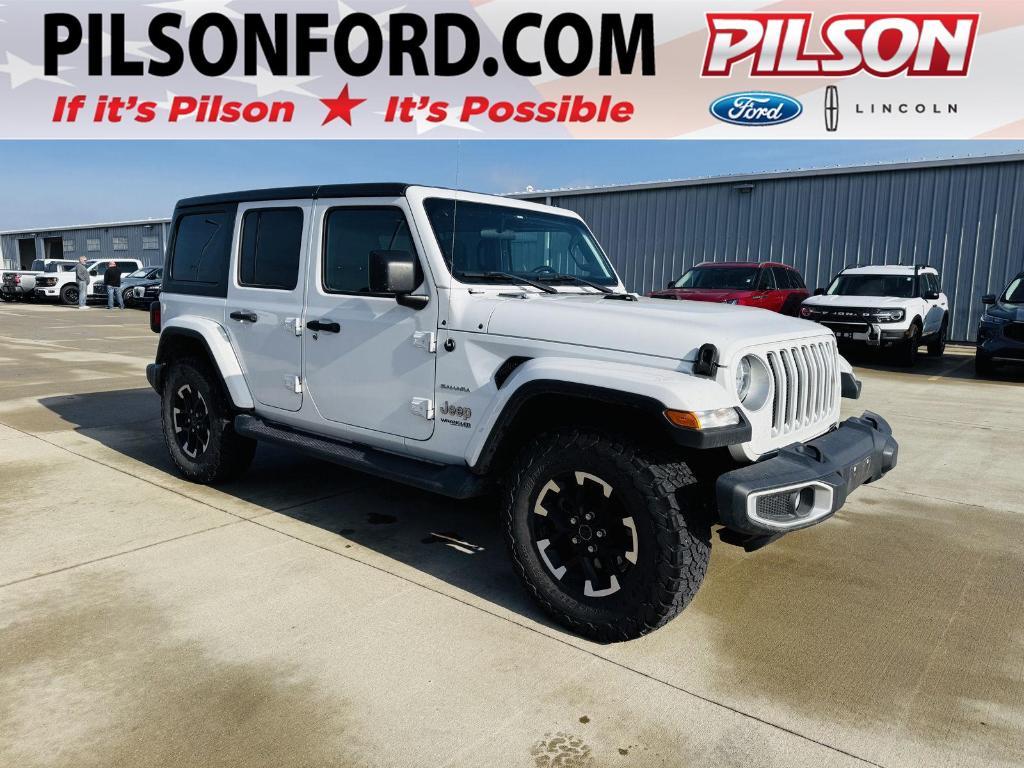 used 2020 Jeep Wrangler Unlimited car, priced at $25,500