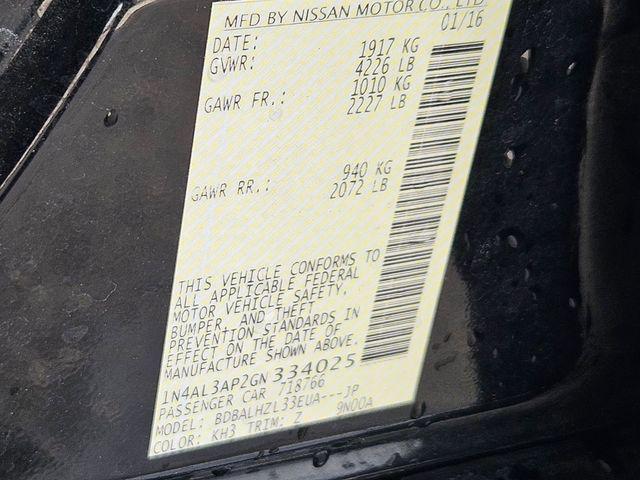 used 2016 Nissan Altima car, priced at $9,599