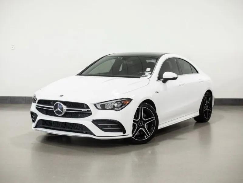 used 2022 Mercedes-Benz AMG CLA 35 car, priced at $41,995