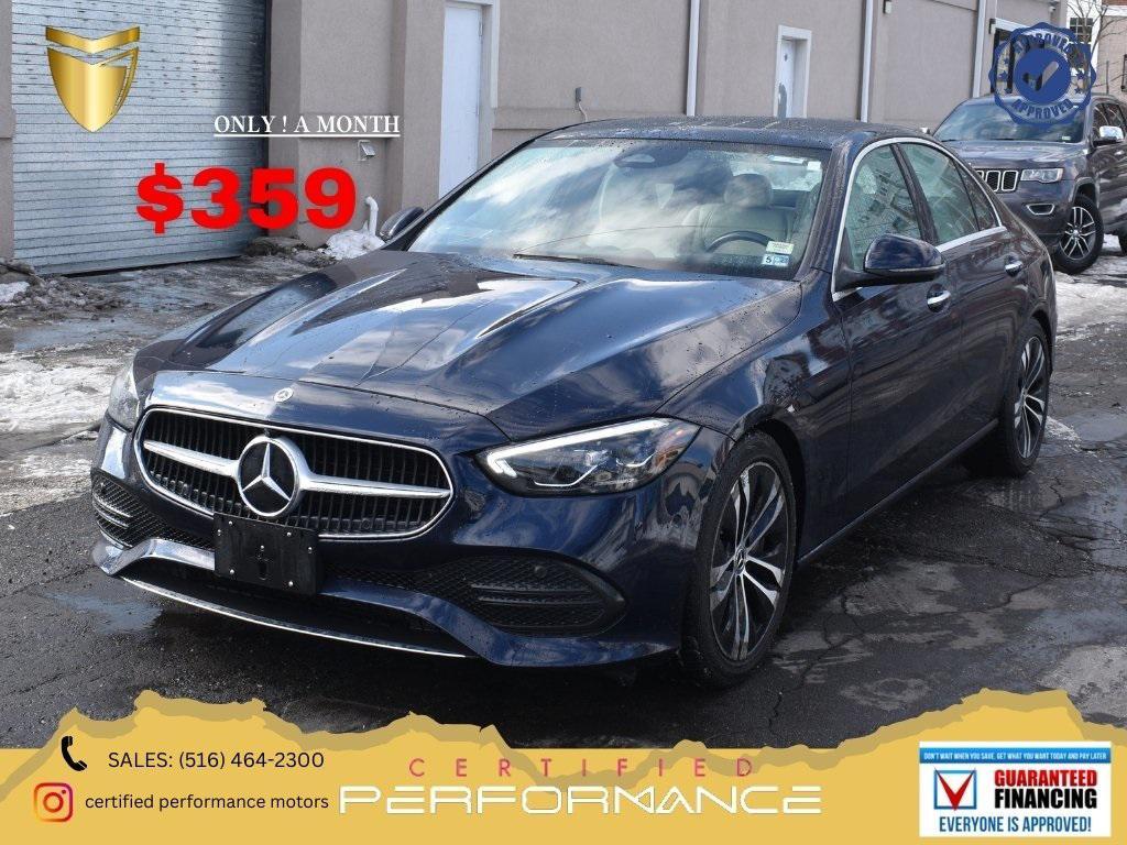 used 2022 Mercedes-Benz C-Class car, priced at $22,988