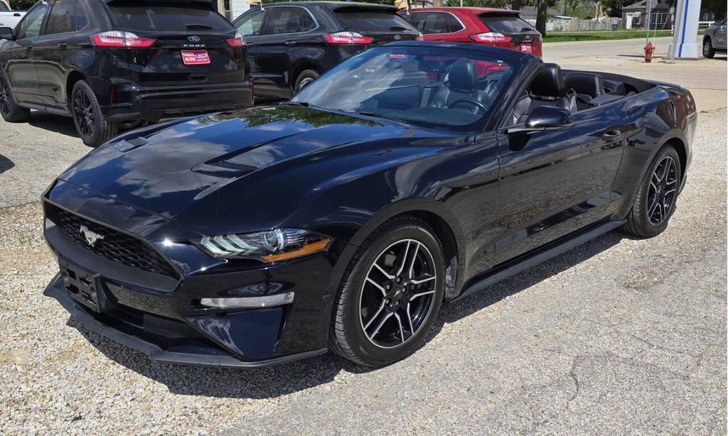 used 2018 Ford Mustang car, priced at $21,000