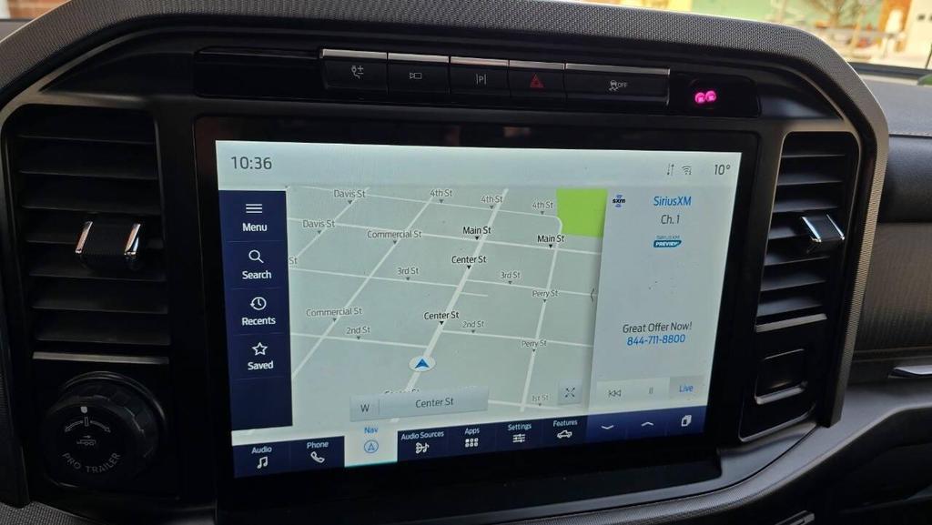 used 2021 Ford F-150 car, priced at $35,800