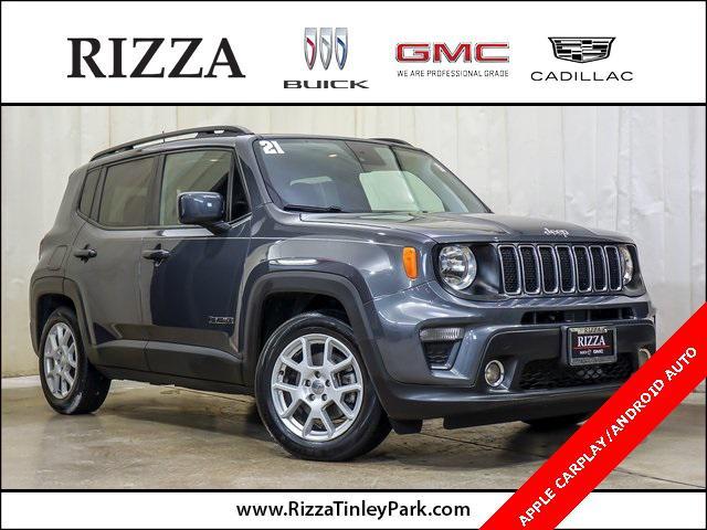 used 2021 Jeep Renegade car, priced at $14,450