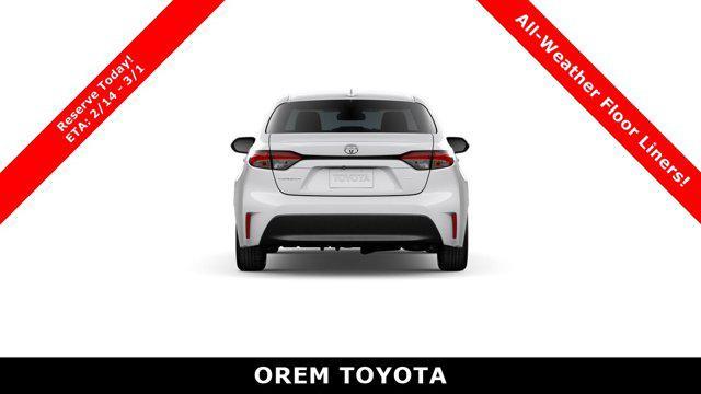 new 2026 Toyota Corolla car, priced at $23,197