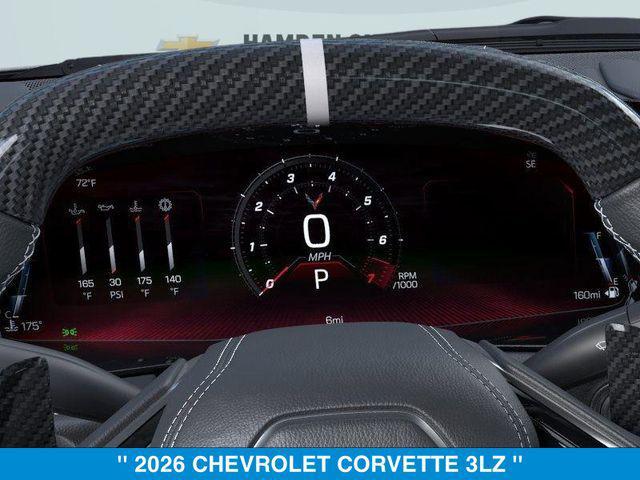new 2026 Chevrolet Corvette car, priced at $145,435