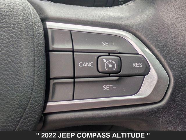used 2022 Jeep Compass car, priced at $17,300