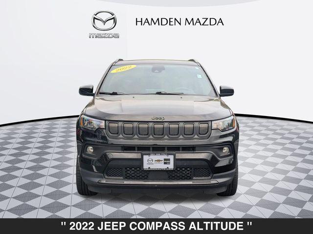 used 2022 Jeep Compass car, priced at $17,300