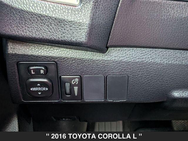 used 2016 Toyota Corolla car, priced at $9,800