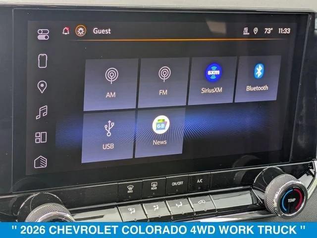 new 2026 Chevrolet Colorado car, priced at $42,774