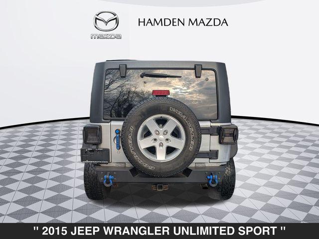 used 2015 Jeep Wrangler Unlimited car, priced at $12,290