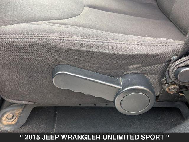 used 2015 Jeep Wrangler Unlimited car, priced at $12,290