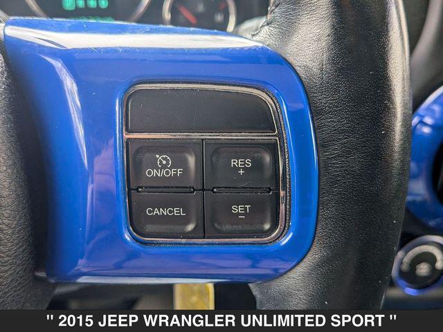 used 2015 Jeep Wrangler Unlimited car, priced at $12,290