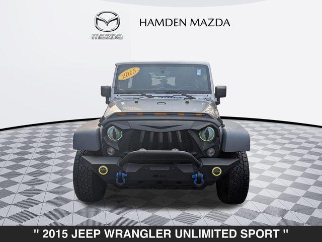 used 2015 Jeep Wrangler Unlimited car, priced at $12,290