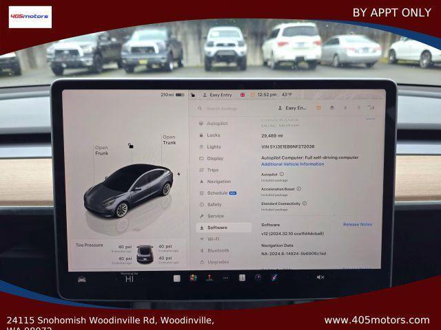 used 2022 Tesla Model 3 car, priced at $18,995