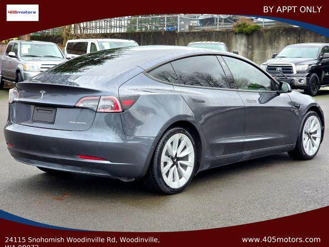 used 2022 Tesla Model 3 car, priced at $18,995