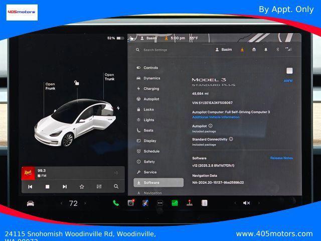 used 2019 Tesla Model 3 car, priced at $15,995