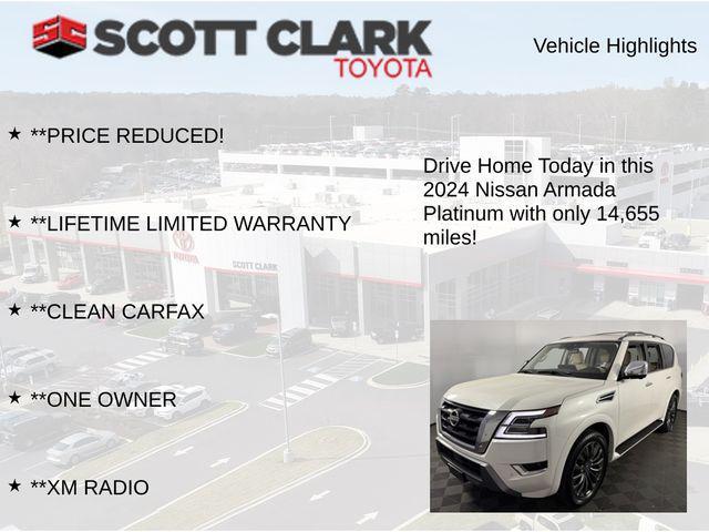 used 2024 Nissan Armada car, priced at $51,087