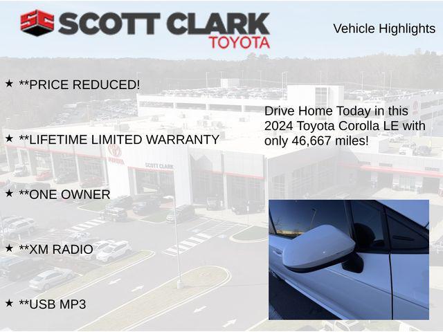 used 2024 Toyota Corolla car, priced at $18,607