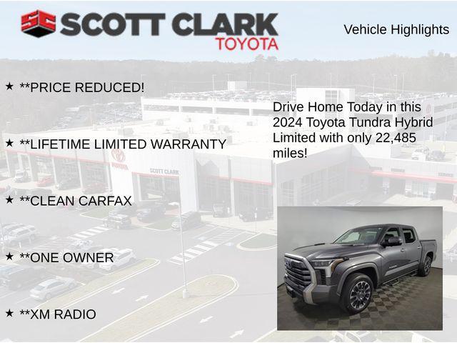 used 2024 Toyota Tundra Hybrid car, priced at $51,277