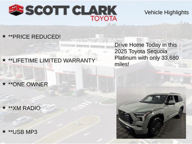 used 2025 Toyota Sequoia car, priced at $72,952