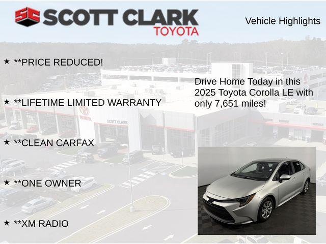 used 2025 Toyota Corolla car, priced at $24,538